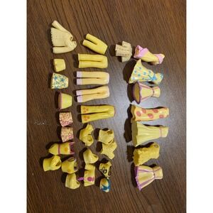 Vintage Polly Pocket Doll Clothes Pants Shirts Dresses Shoes